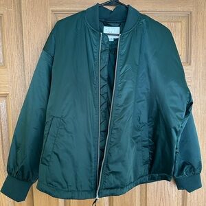 A New Day Forest Green Bomber Jacket